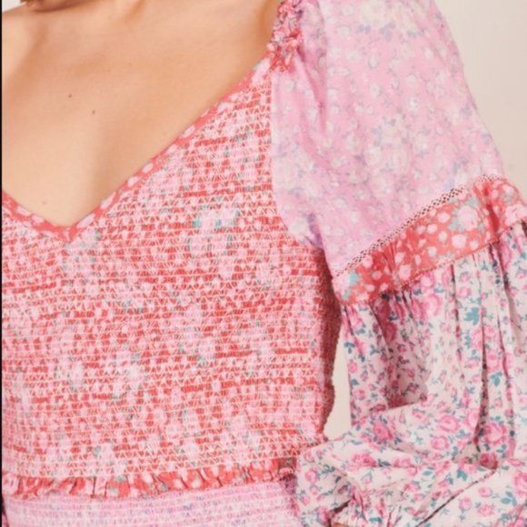 Loveshackfancy Ensley Mini Dress pink - Picture 7 of 17